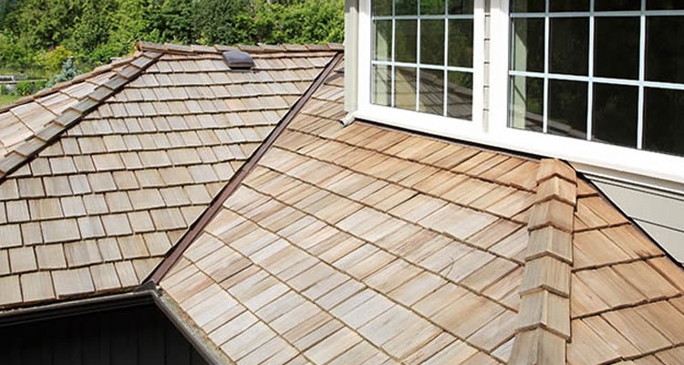 Fountain Valley Cedar Wood Shake Shingles